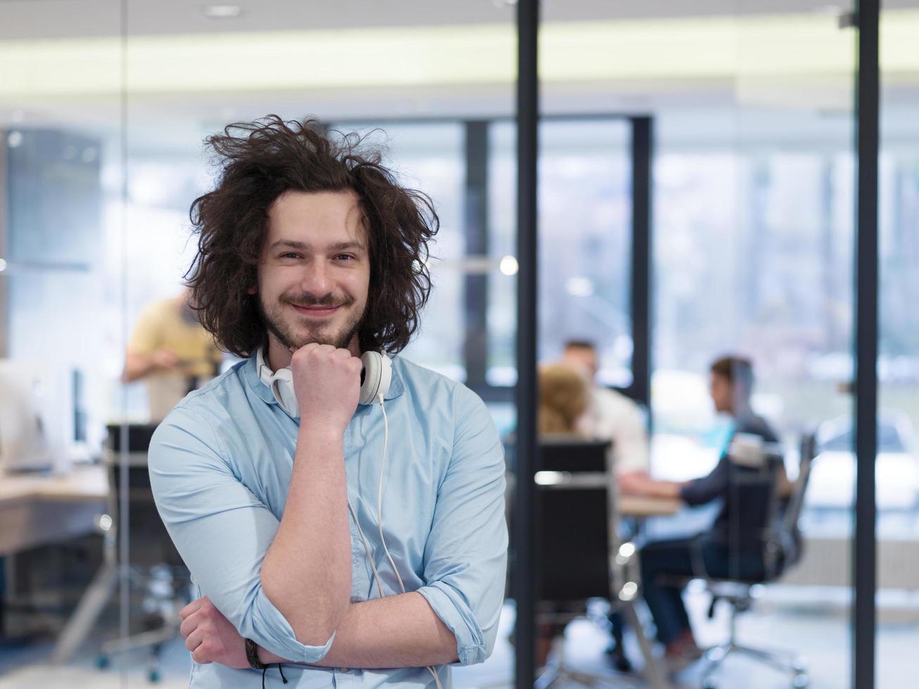 Portrait of successful Businessman photo