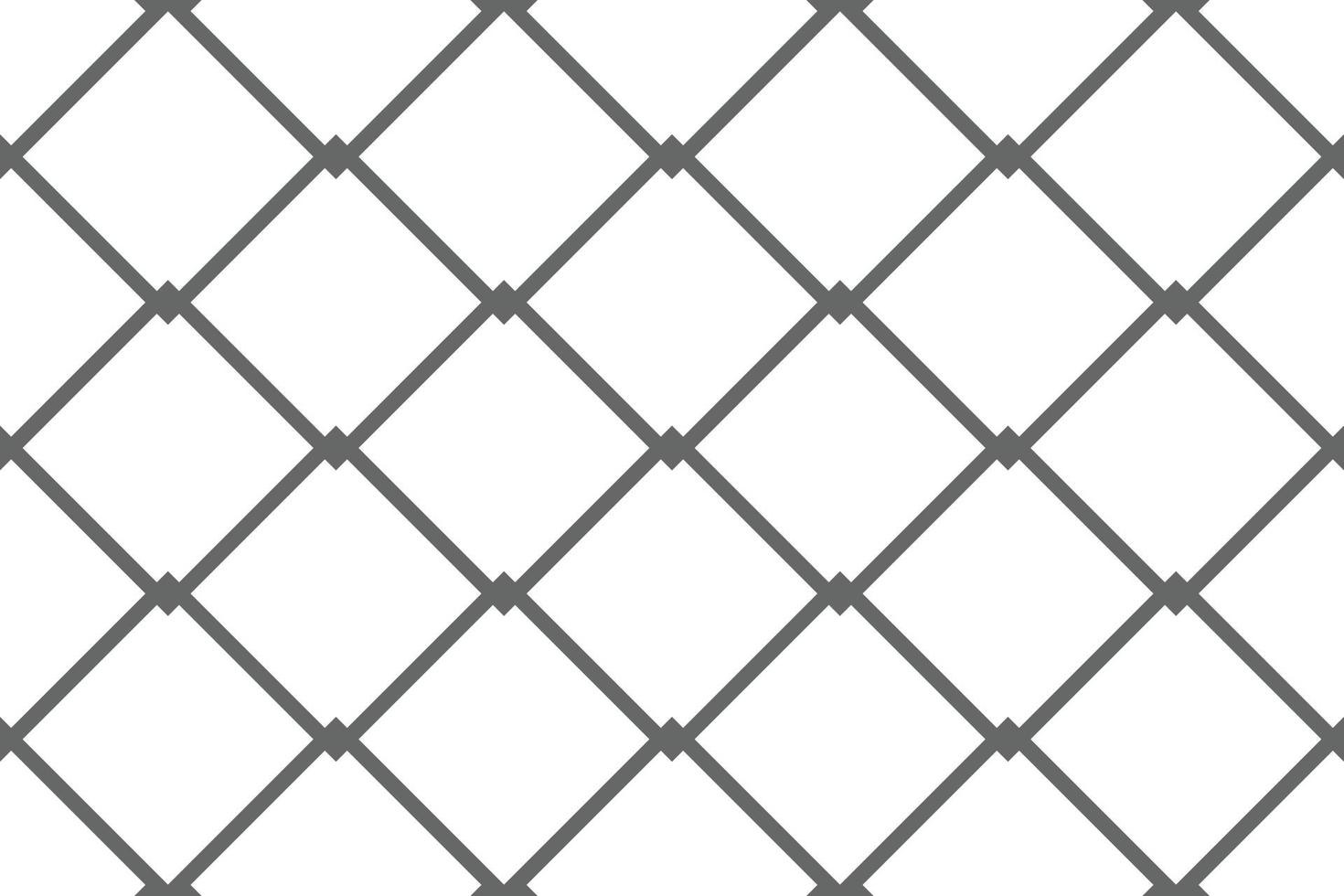 Fence and net seamless pattern background. Vector illustration isolated on white background