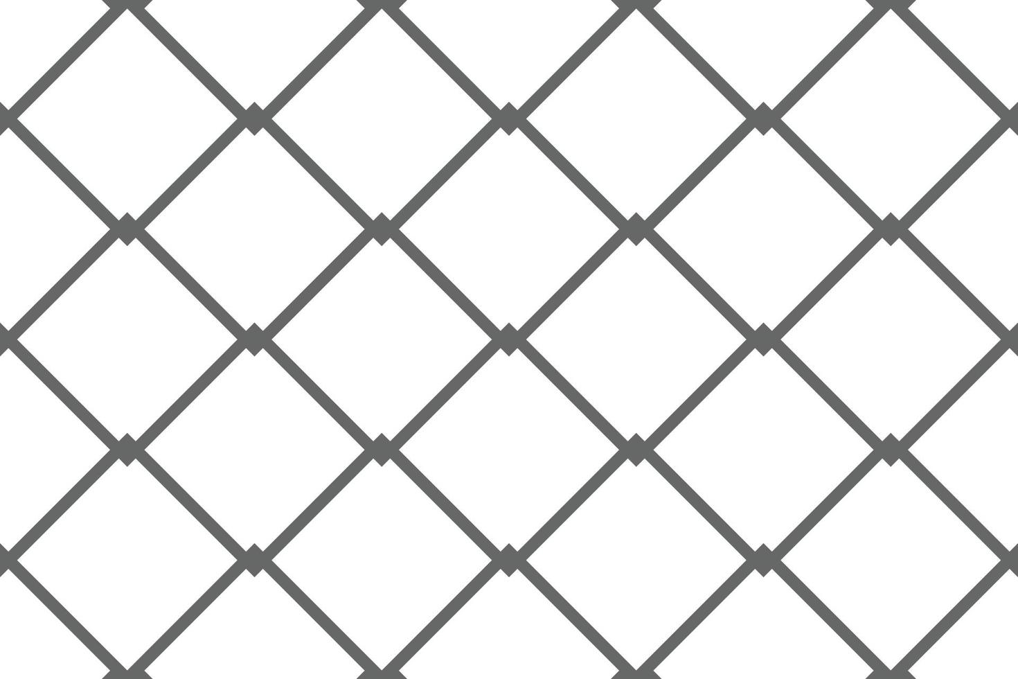 Fence and net seamless pattern background. Vector illustration isolated on white background