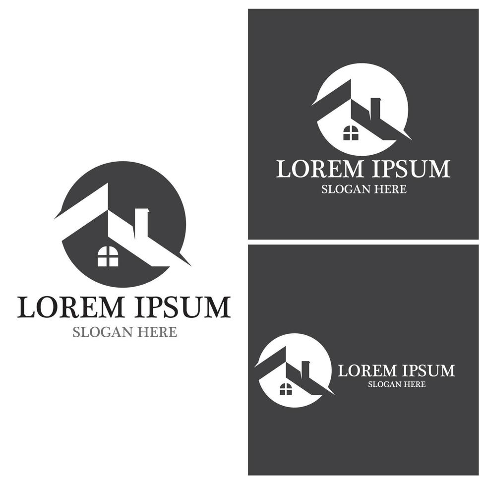 Property and Construction Logo design vector