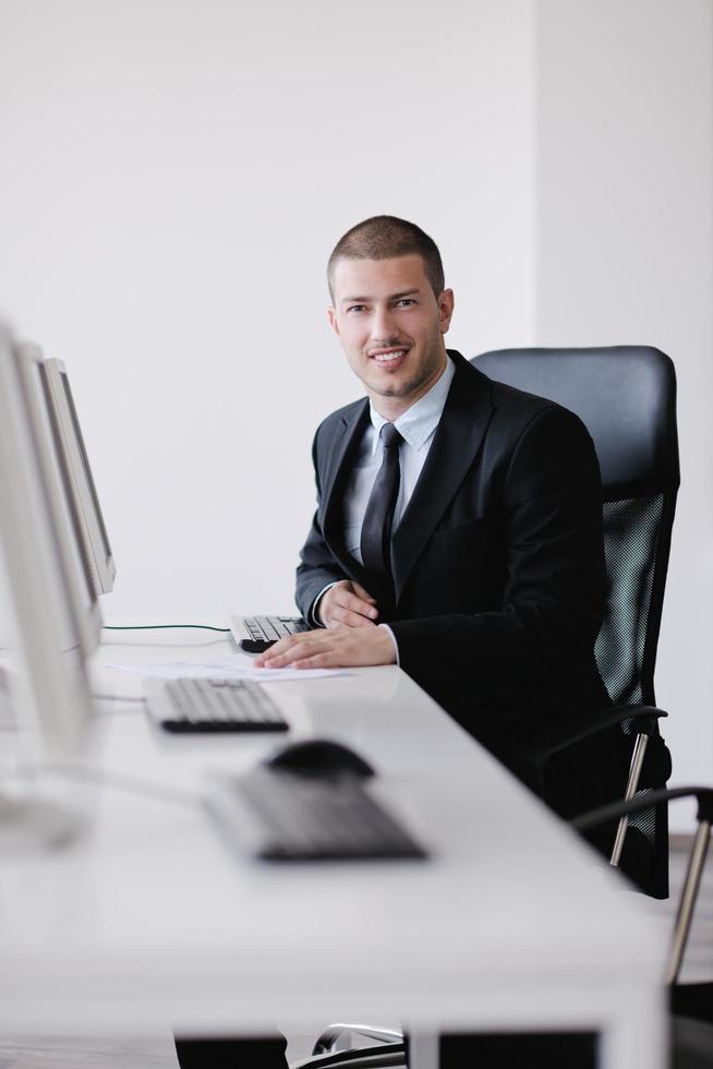 business people group working in customer and helpdesk office photo