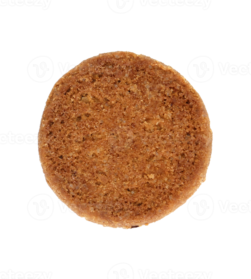 runda choklad chip kaka isolerat på transparent bakgrund png fil