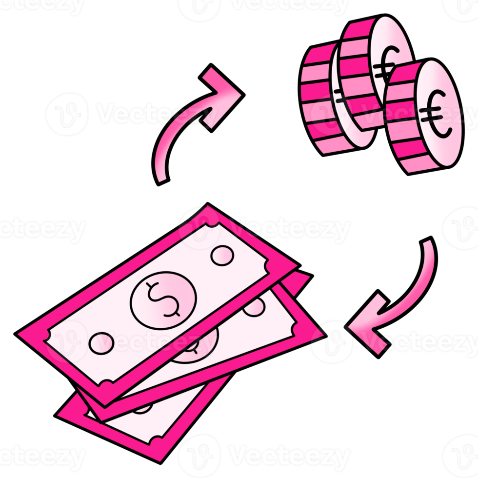 The currency exchange png