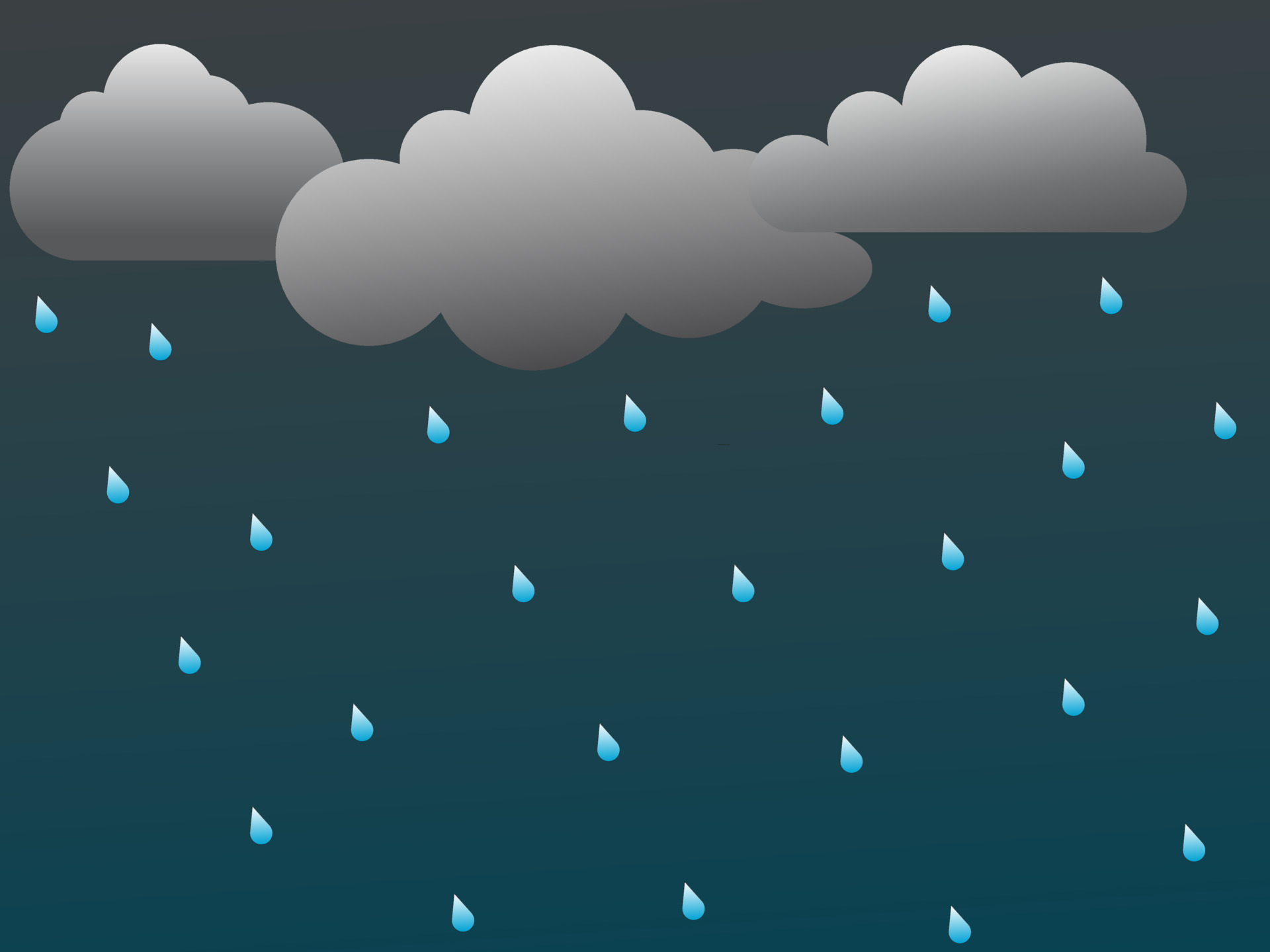 rain cartoon background