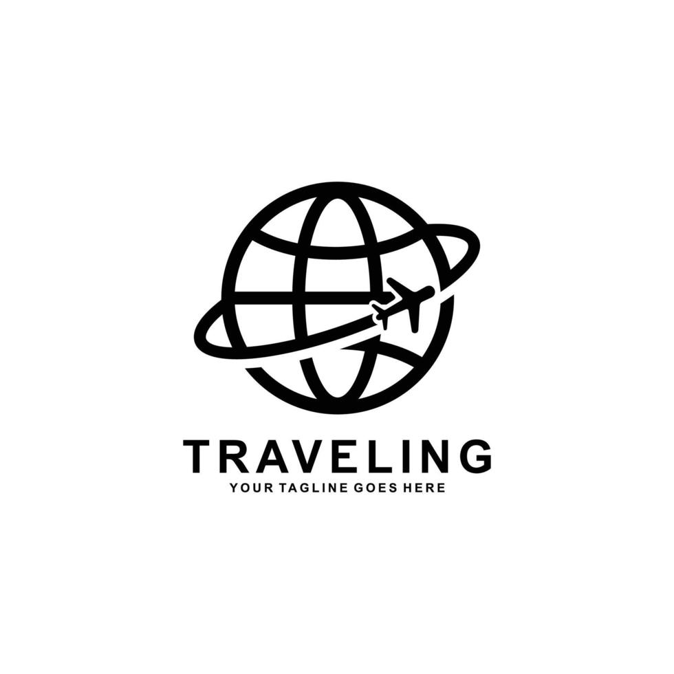 Travel. Traveling logo. Tour and travel logo design vector