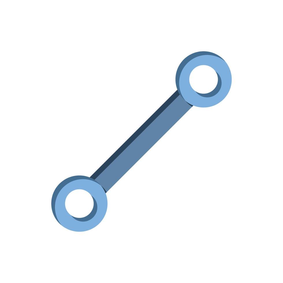 wrench vector for website symbol icon presentation