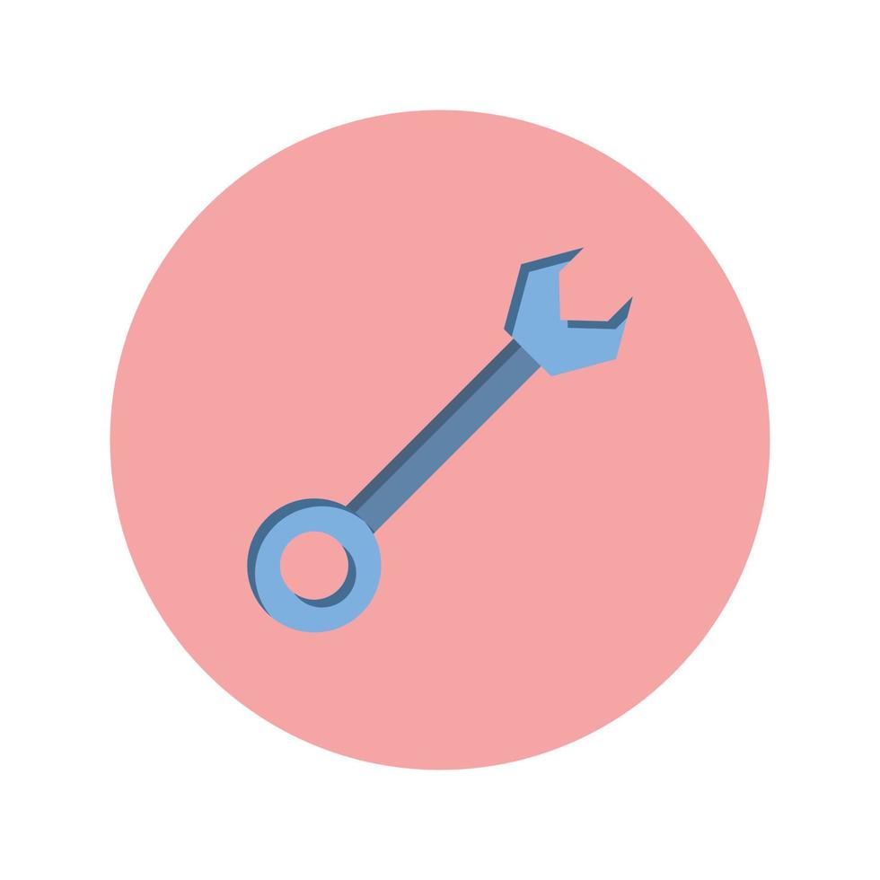 wrench vector for website symbol icon presentation