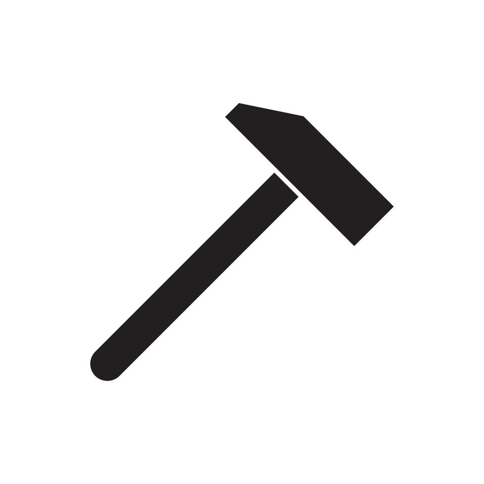 hammer vector for website symbol icon presentation