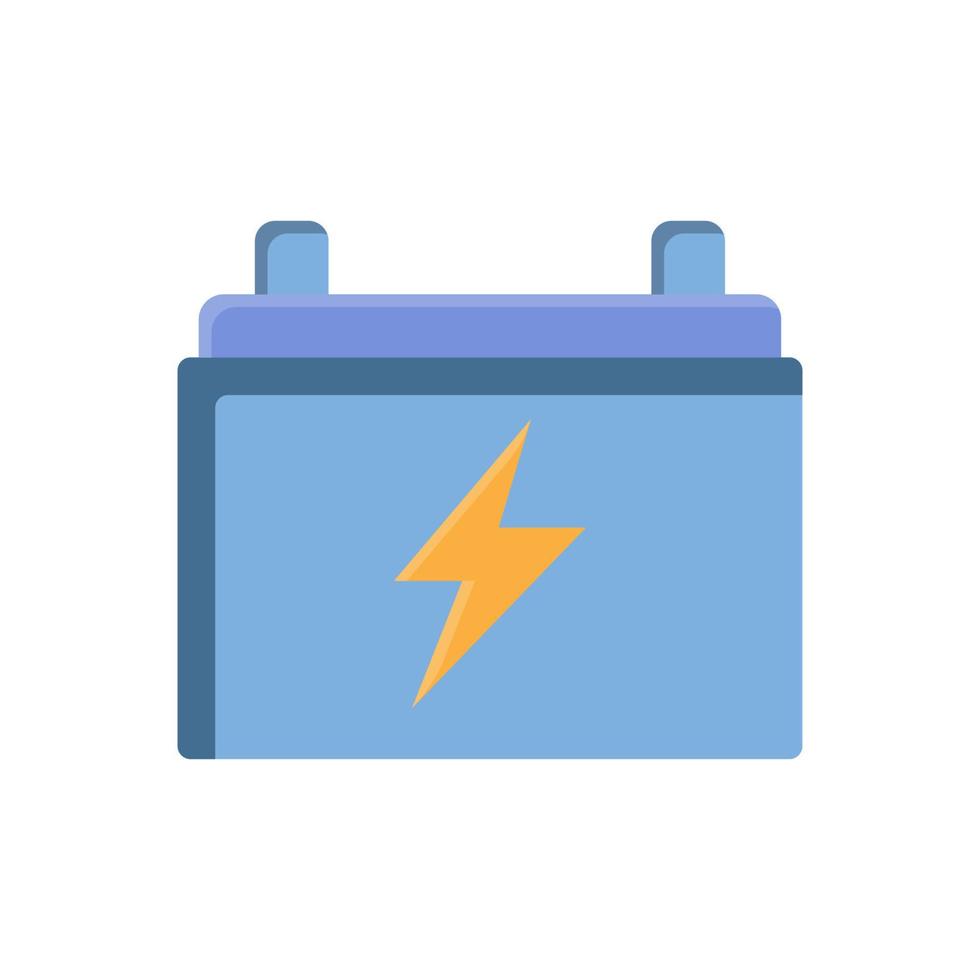 battery car vector for website symbol icon presentation