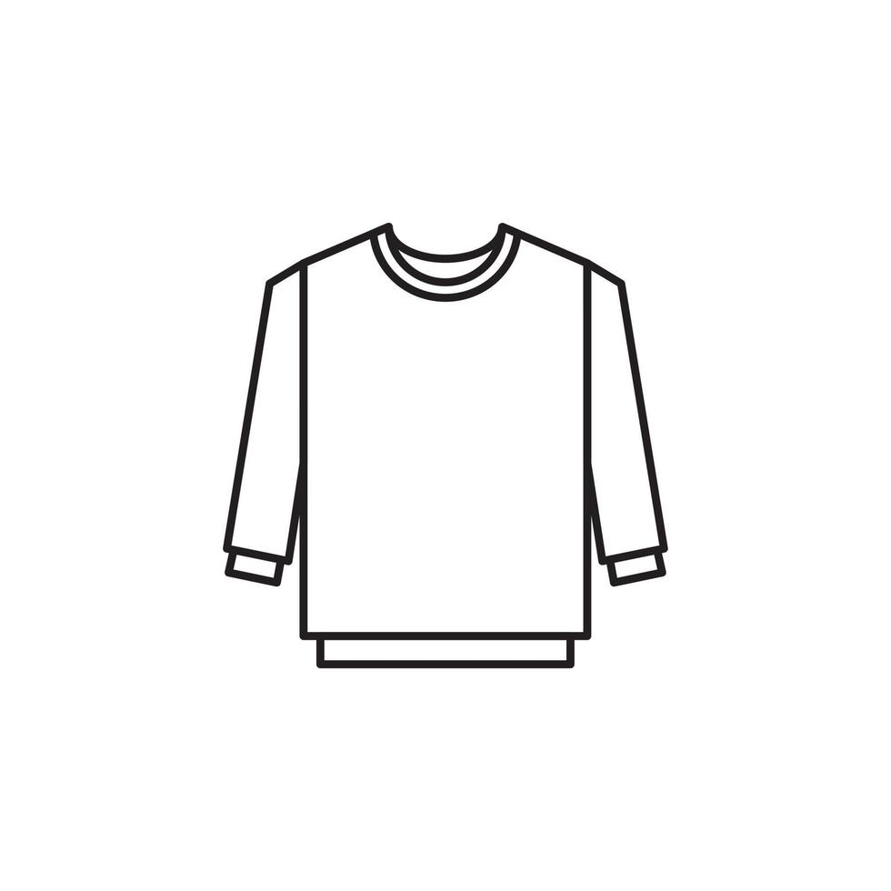 sweater vector for website symbol icon presentation