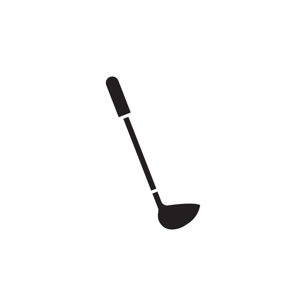 vector de palo de golf para presentación de icono de símbolo de sitio web