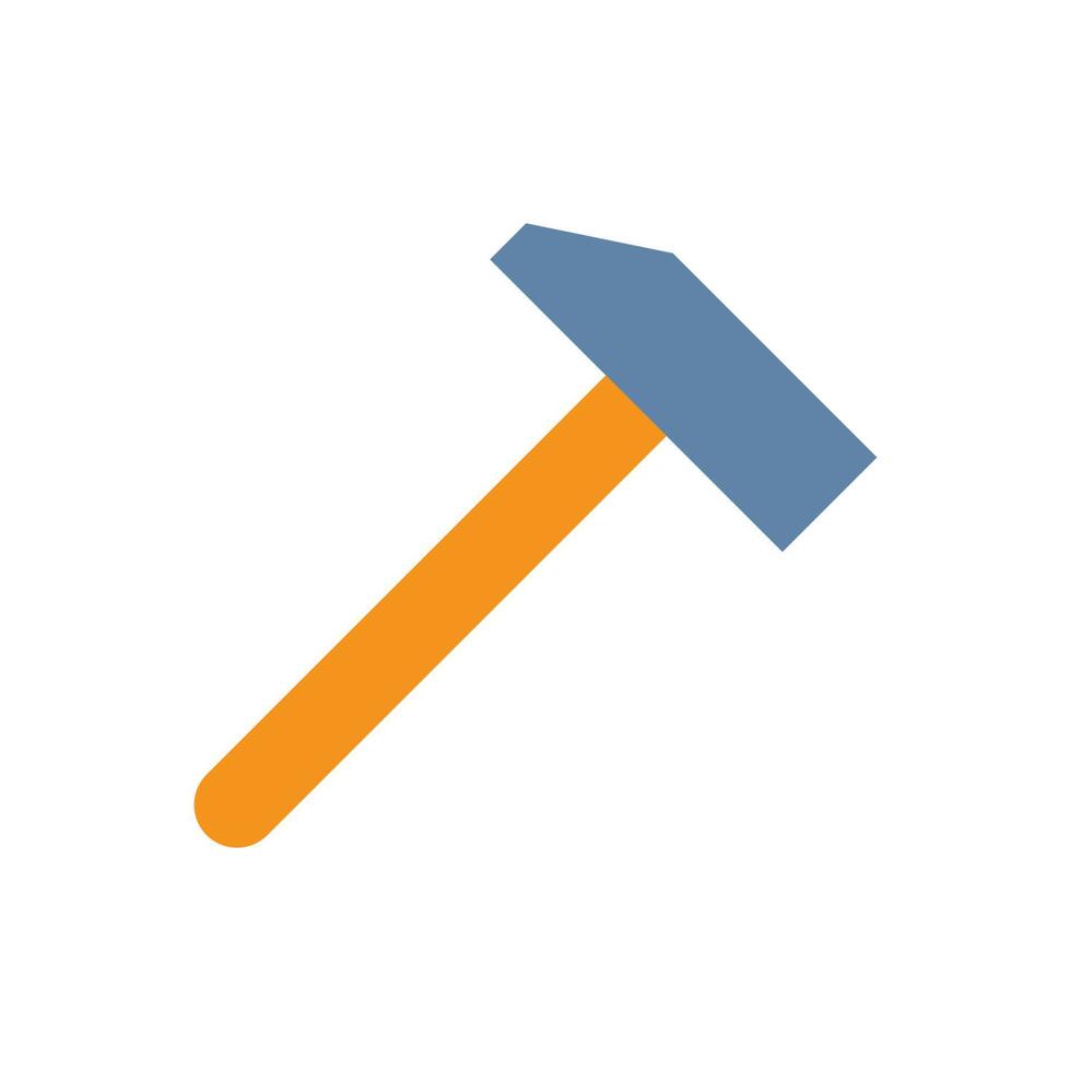 hammer vector for website symbol icon presentation