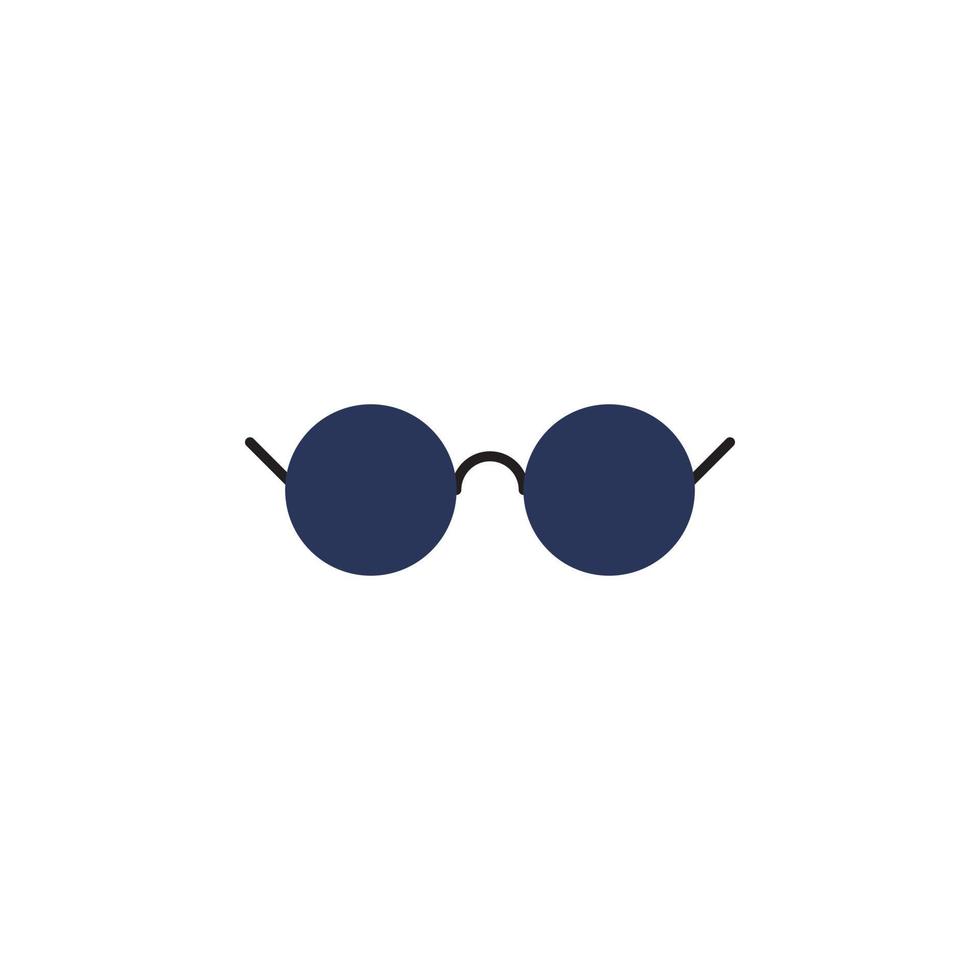 vector de gafas para presentación de icono de símbolo de sitio web