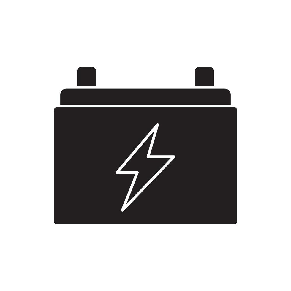 battery car vector for website symbol icon presentation