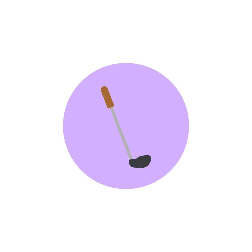 golf stick vector for website symbol icon presentation