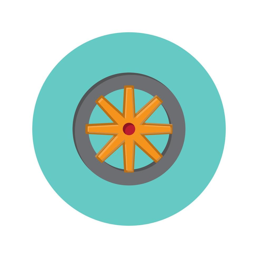 wheel vector for website symbol icon presentation