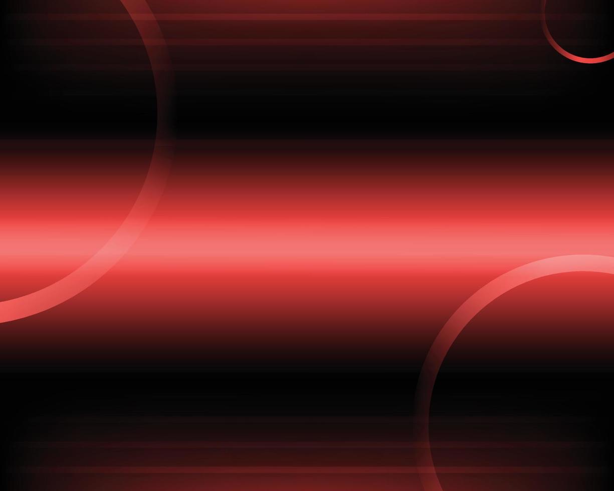 fondo de tecnología abstracta de luz de neón roja vector