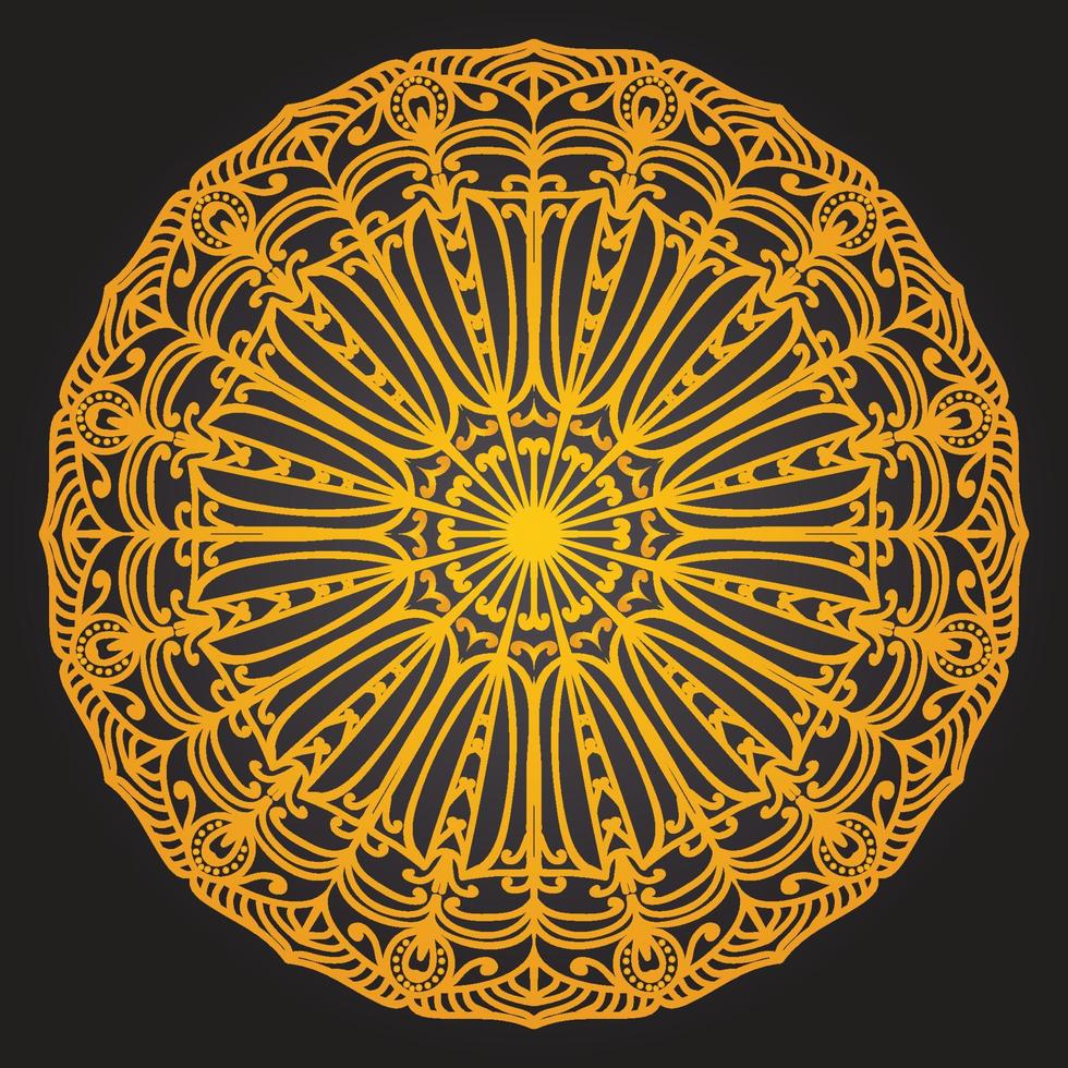 Luxury Mandala Background design template vector