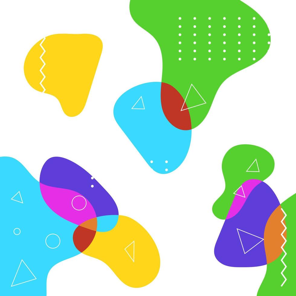 Info graphic or social media background, liquid art, abstract, flat, simple art. vector