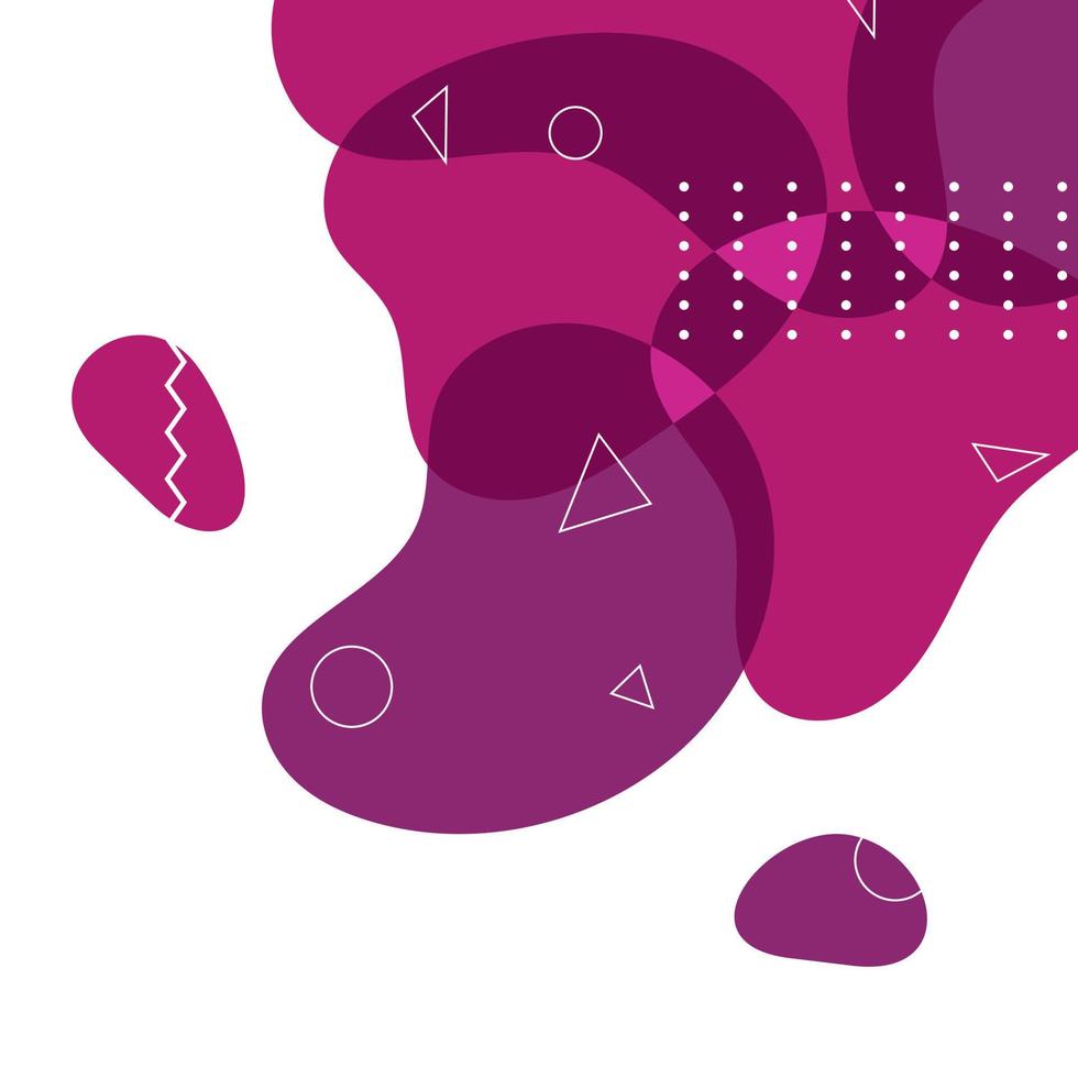 Info graphic or social media background, liquid art, abstract, flat, simple art. vector