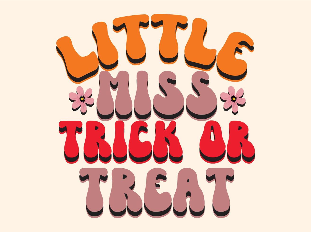 Retro halloween t-shirt design vector