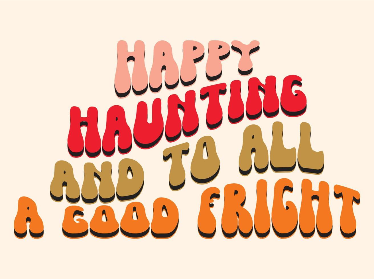 Retro halloween t-shirt design vector