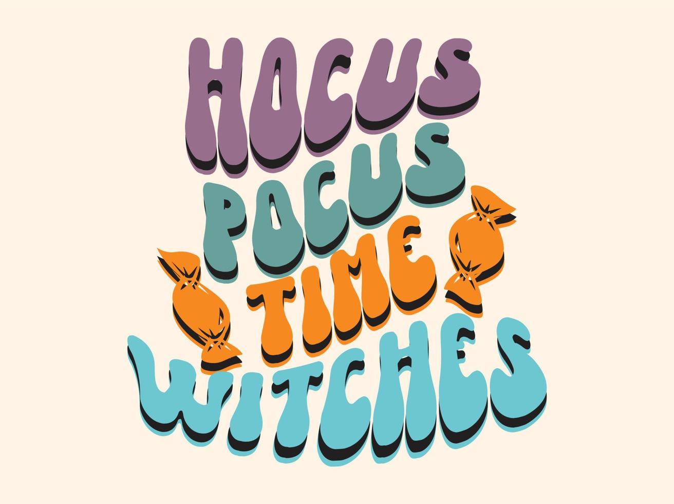Retro halloween t-shirt design vector