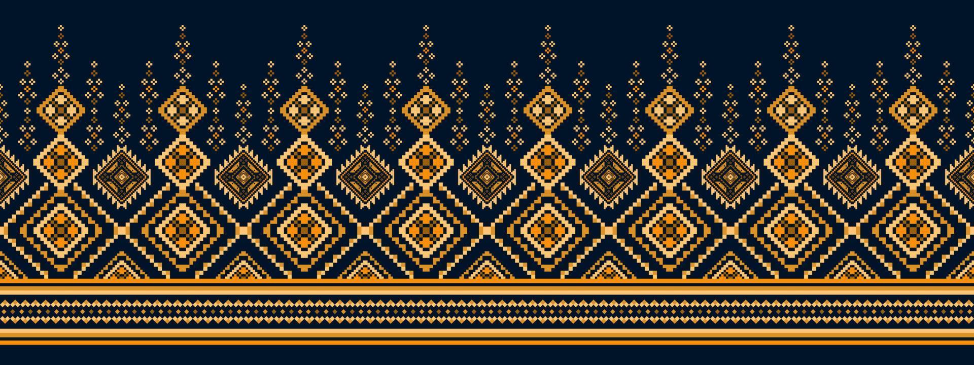 Ikat ethnic seamless pattern home decoration design. Aztec fabric carpet boho mandalas textile decorate wallpaper. Tribal native motif traditional embroidery vector illustrated background