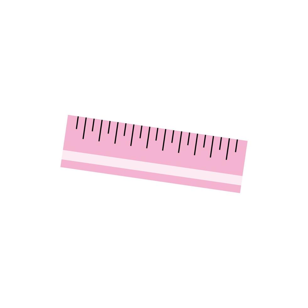 Pink ruler measurement scale tool. Measuring tool accessories for artistic  design. Math tool. Time to school. Children's cute stationery subjects.  Back to school, science, college, education, study. 12104789 Vector Art at  Vecteezy