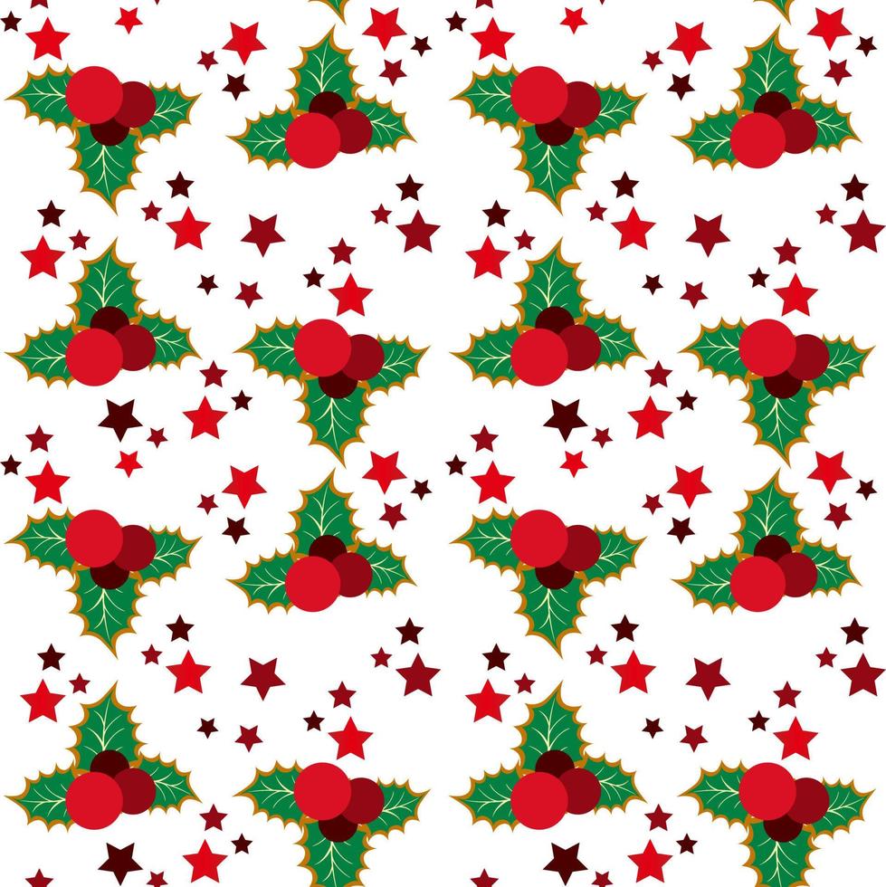 Christmas wallpaper background seamless pattern. paper fabric wrapping seamless Xmas vector