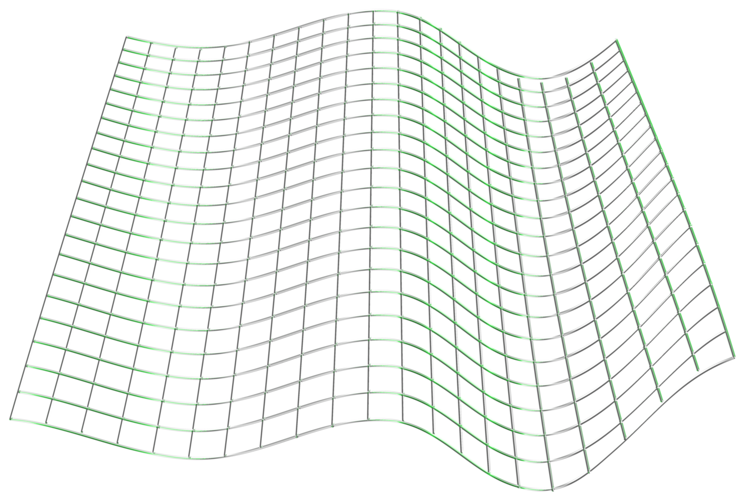 satz von trendigen geometrischen formen, etiketten und rahmen, gitter, drahtgitter, kreisgestaltungselemente. Farbverlauf blau, abstrakte Formen mit chromrealistischem 3D-Effekt. retro futuristisches geometrisches gestaltungselement png