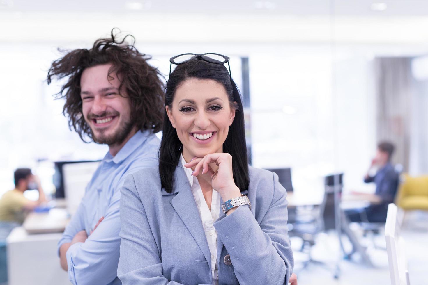 Portrait of successful Business people photo