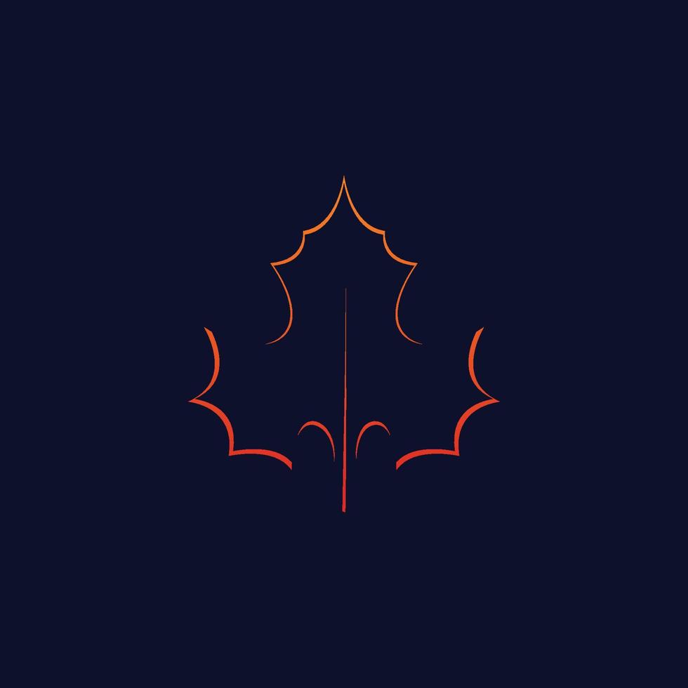 fall logo icon vector