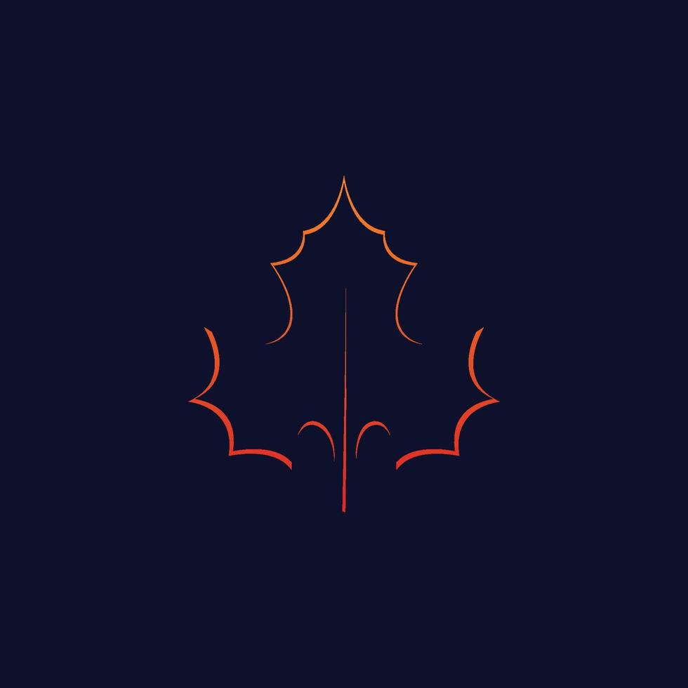 fall logo icon vector