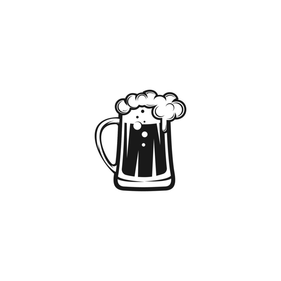 beer logo icon vector