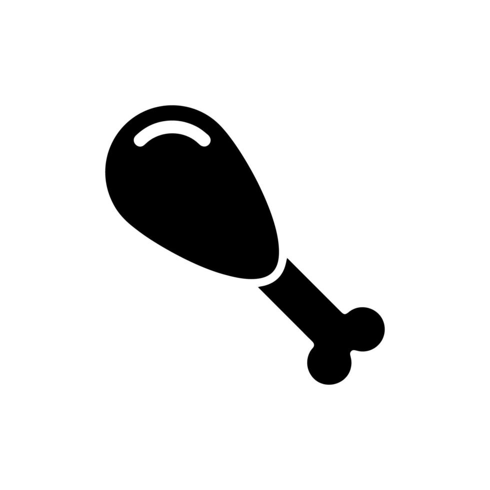 Leg chicken icon vector deisgn templates