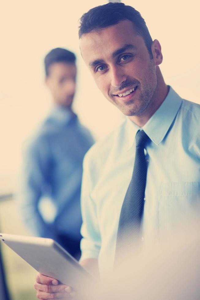 Business people view photo