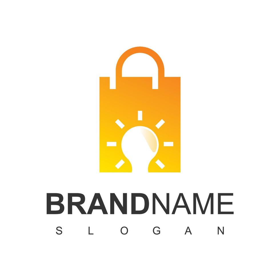 Smart Shopping Logo Design Template vector