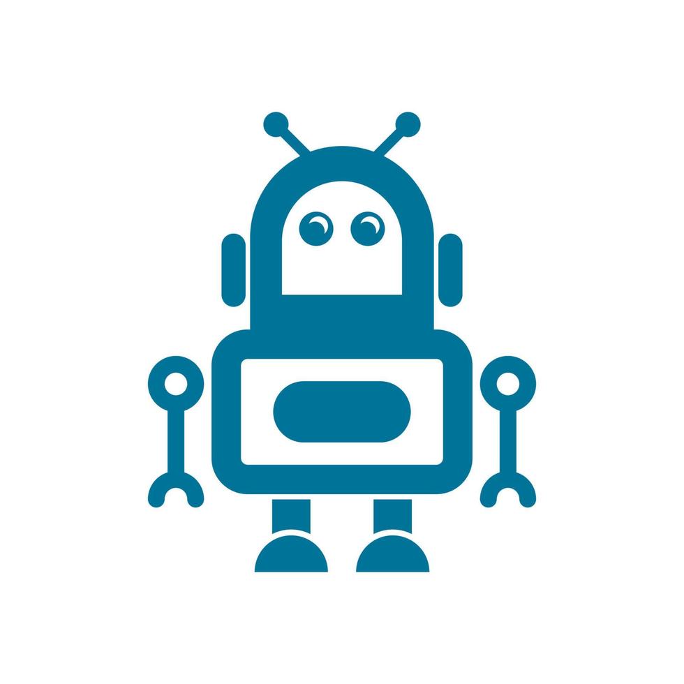 Robot icon vector illustration