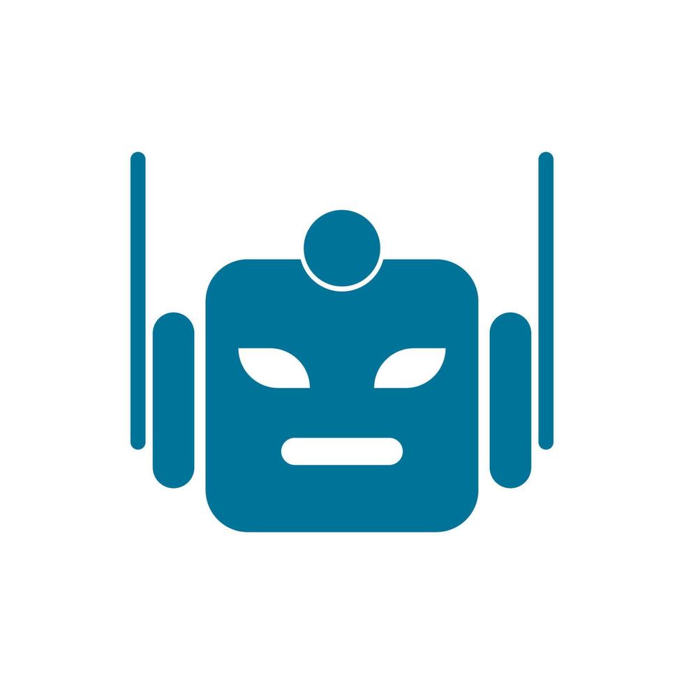 Robot icon vector illustration