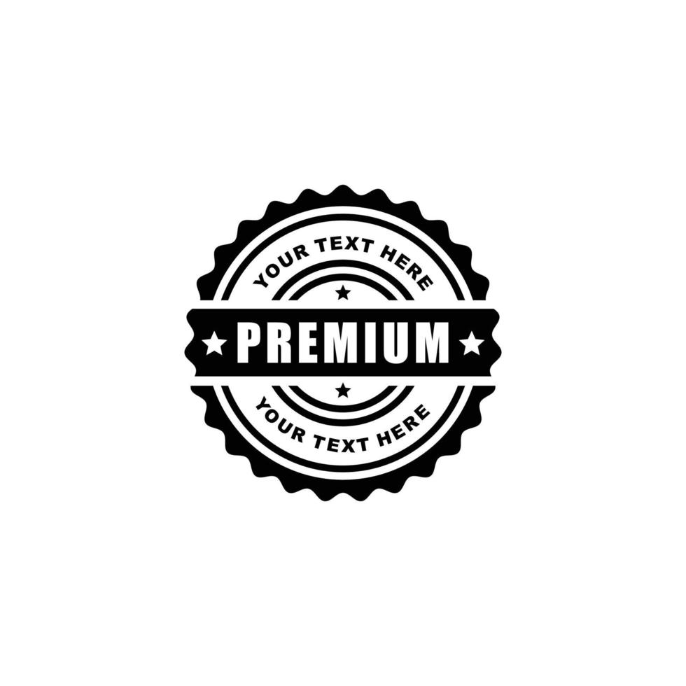 Premium grunge stamp seal icon vector