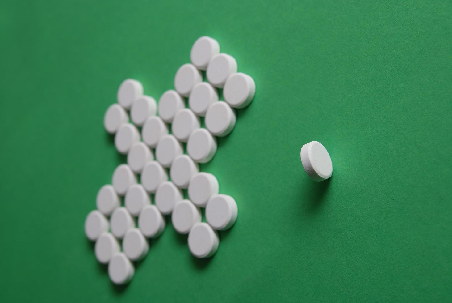 pharmacy concept with pills photo