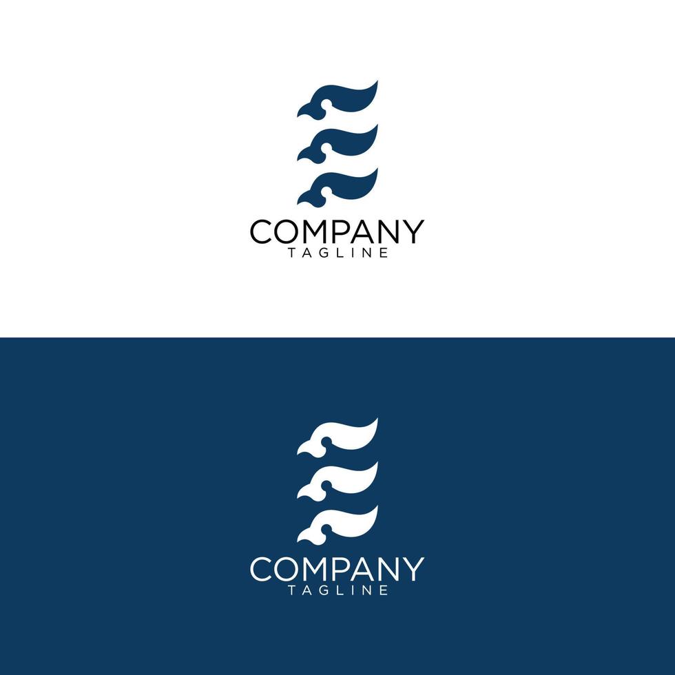 e logo design and premium vector templates