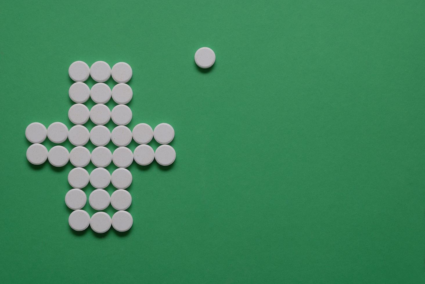 pharmacy concept with pills photo