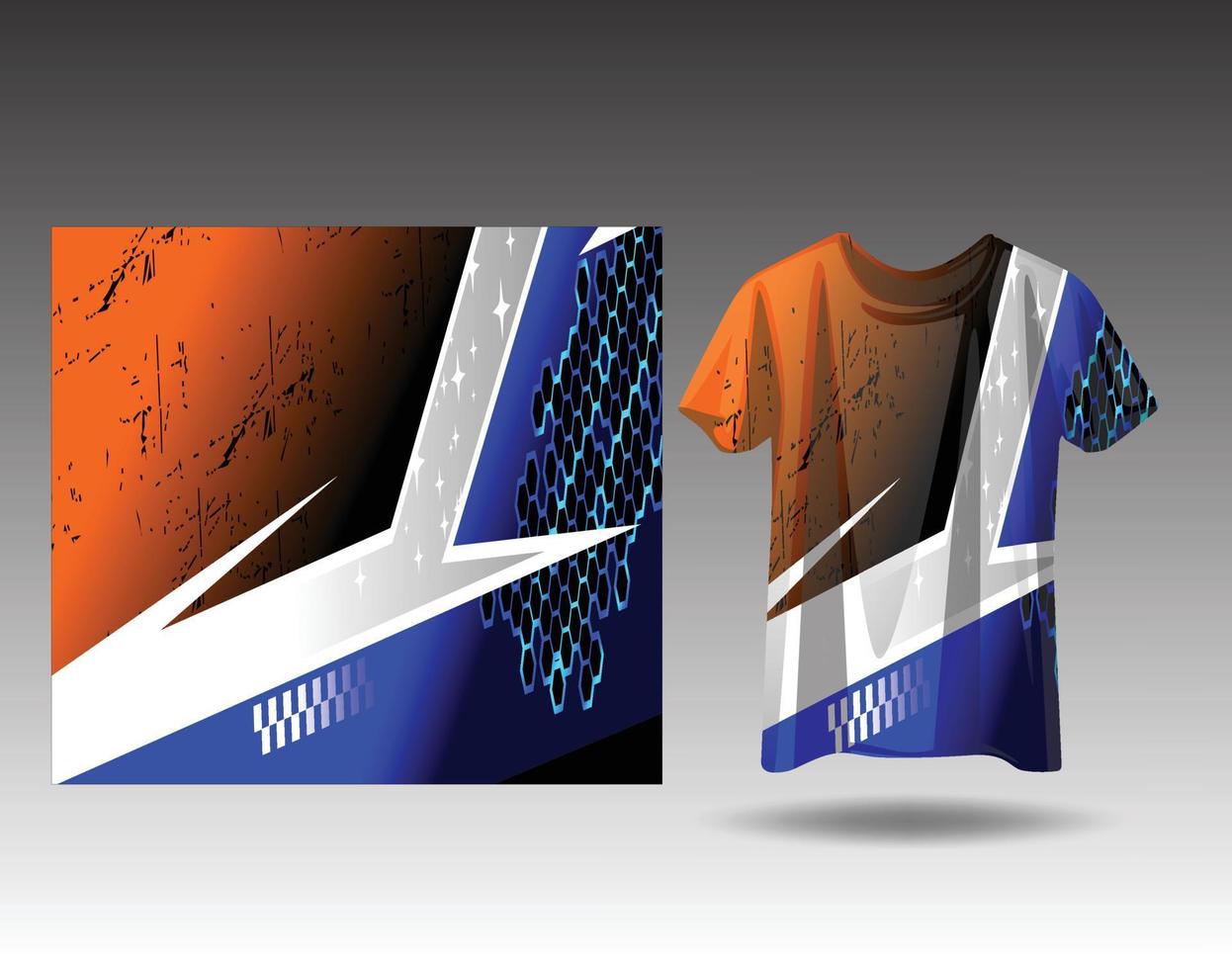 Tshirt sport grunge background for extreme jersey team  racing  cycling  football  gaming  backdrop  wallpaper vector
