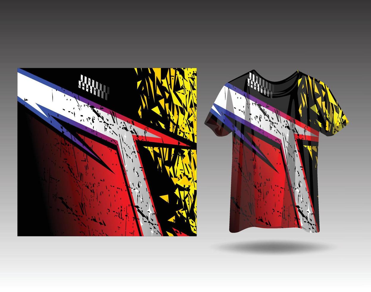 Tshirt sport grunge background for extreme jersey team  racing  cycling  football  gaming  backdrop  wallpaper vector