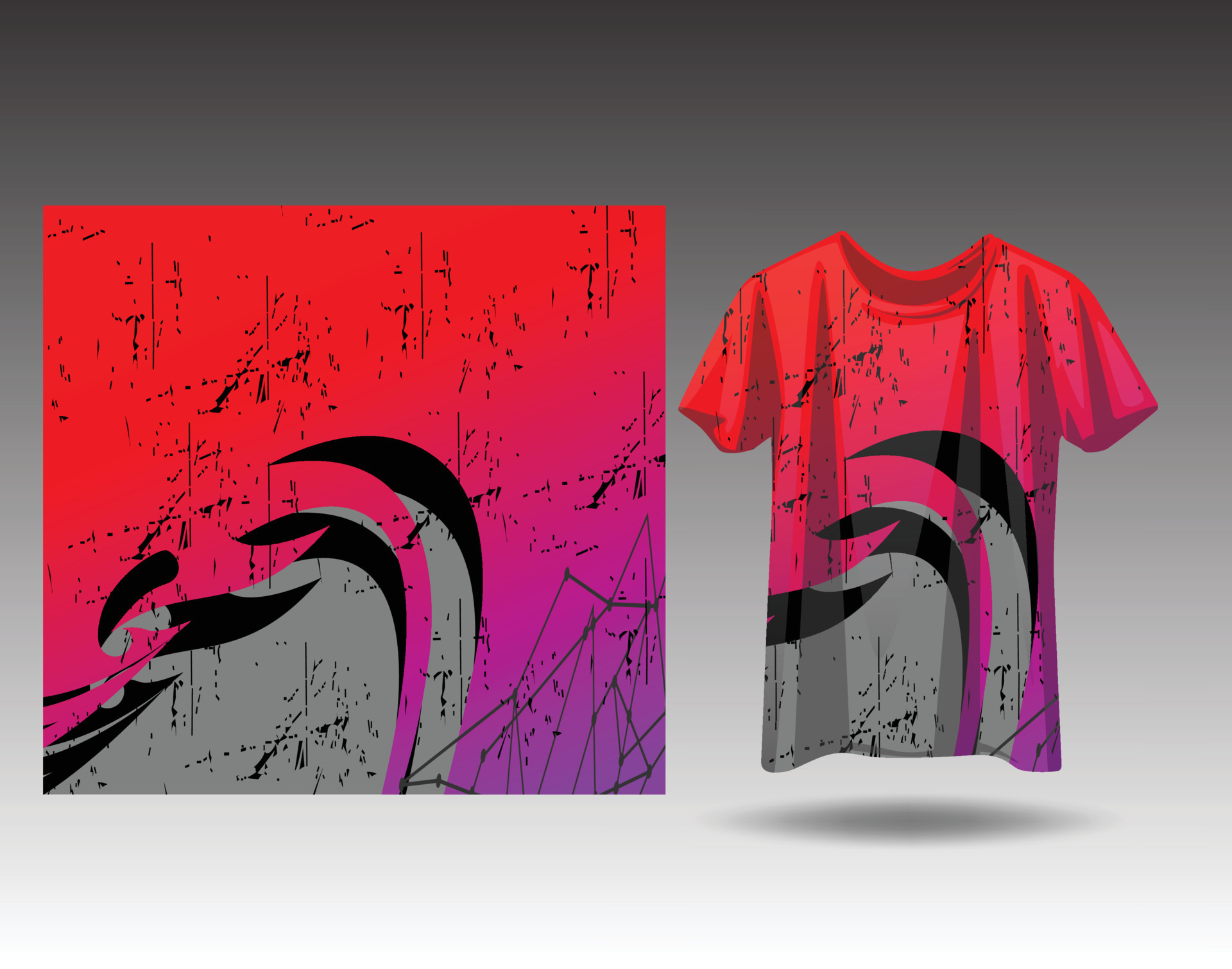 Tshirt sport grunge background for extreme jersey team racing cycling