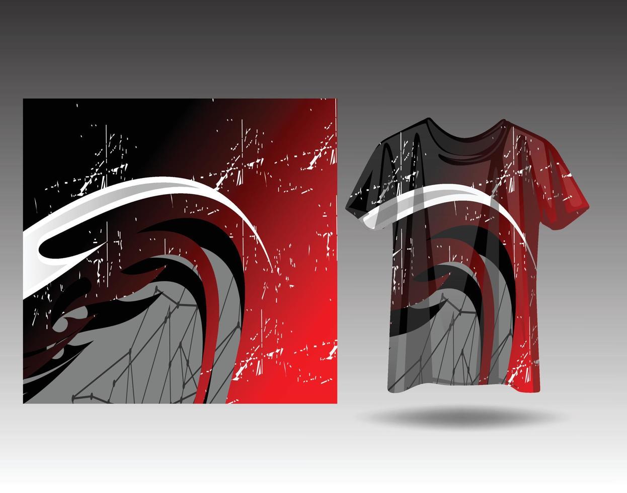 Tshirt sport grunge background for extreme jersey team  racing  cycling  football  gaming  backdrop  wallpaper vector