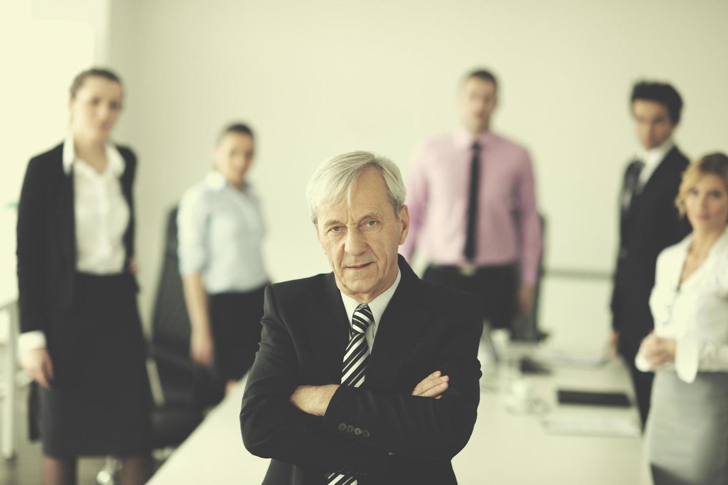 business people group on meeting photo