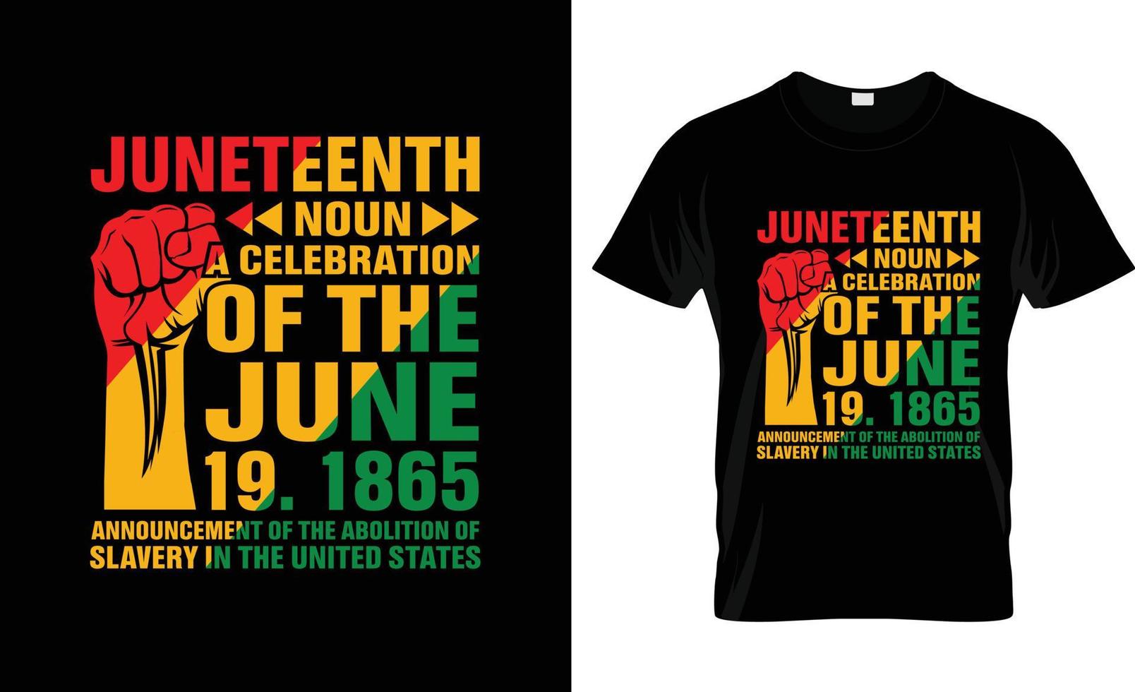 Juneteenth t-shirt design, Juneteenth t-shirt slogan and apparel design, Juneteenth typography, Juneteenth vector, Juneteenth illustration vector